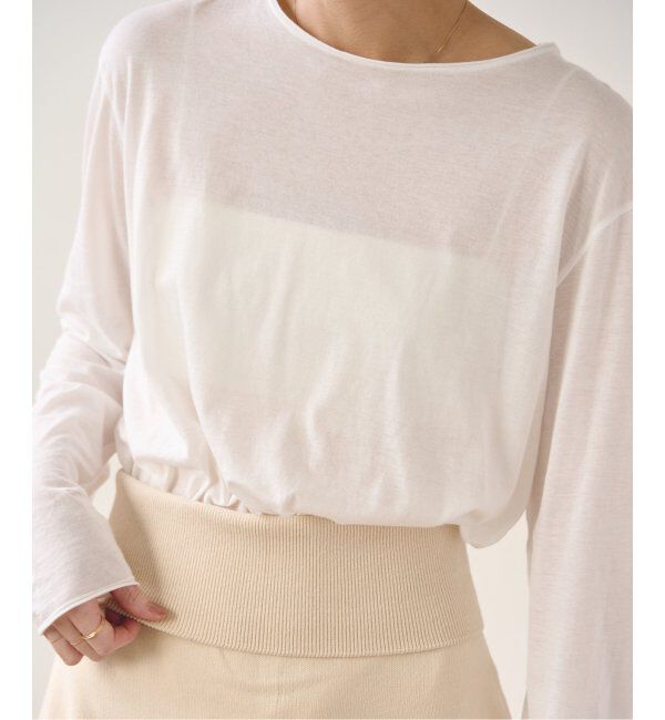 EMILYWEEK「セカンドスキンロングスリーブプルオーバー」|Tシャツ・カットソー|