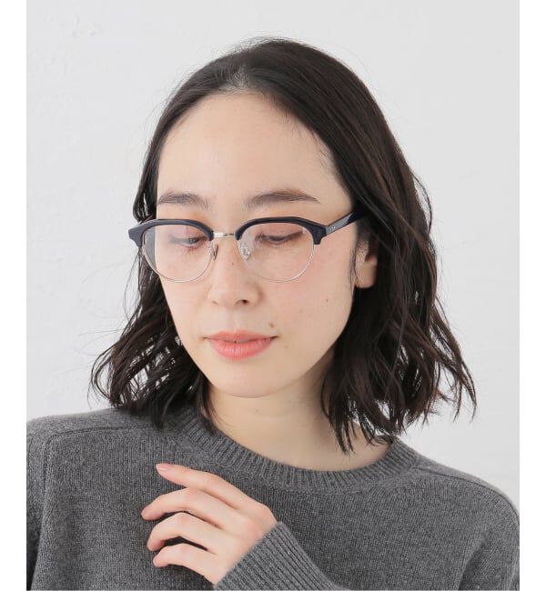EYETHINK「BLANC..  別注 B0046 NAVY ex Optical」|メガネ|