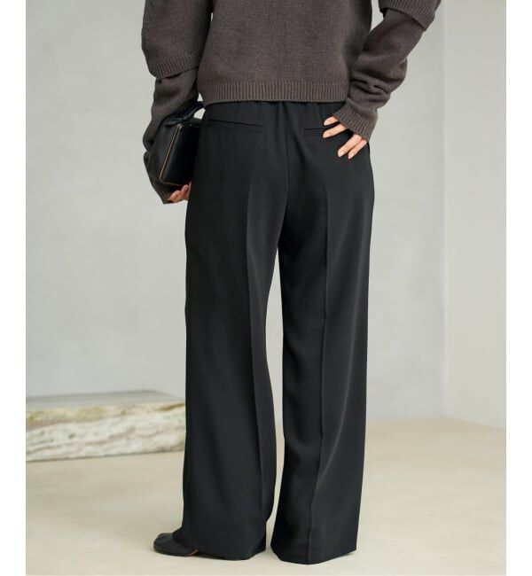 Plage「les Tendre easy care スラックス」|スラックス|