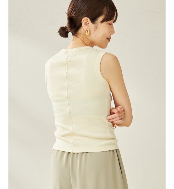 Plage「FLORE FLORE / フローレフローレ ESME タンクトップ」|Tシャツ・カットソー|