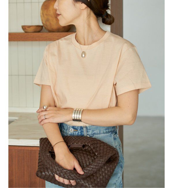 Plage「《追加》Nuance Tシャツ」|Tシャツ・カットソー|ベージュ