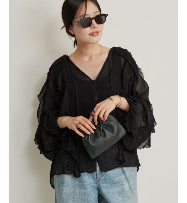 Plage「R&rsquo;IAM FURILL FURILL ブラウス」|シャツ・ブラウス|