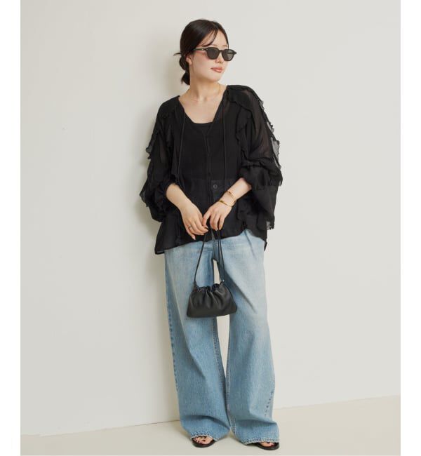 Plage「R&rsquo;IAM FURILL FURILL ブラウス」|シャツ・ブラウス|