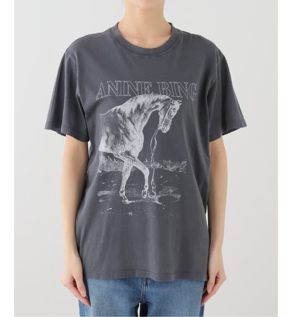 Plage「ANINE BING / アニービン LILI TEE HORSE Tシャツ」|Tシャツ・カットソー|