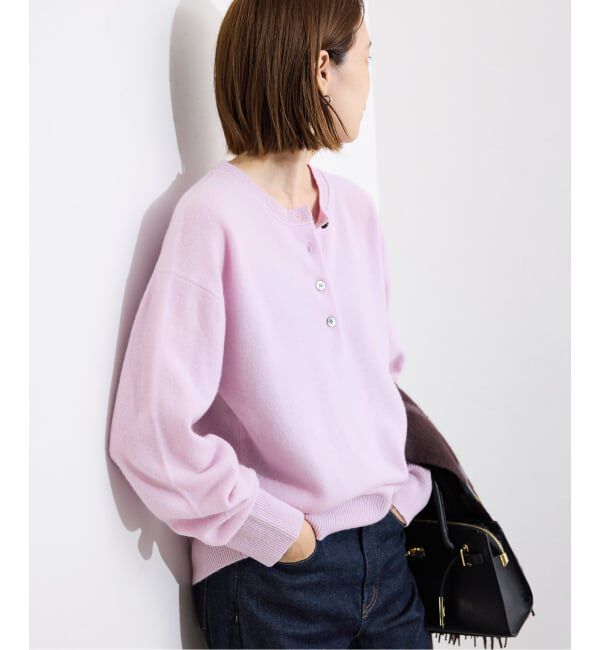 SLOBE IENA「echecs ヘンリープルオーバー」|ニット・セーター|