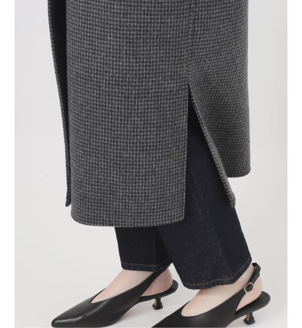 SLOBE IENA「《追加2》souple woolダブルフェイスチェスターコート」|チェスターコート|