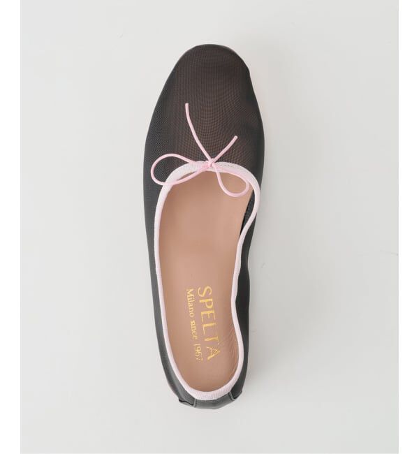 IENA LA BOUCLE「SPELTA/スペルタ 別注メッシュバレエシューズ」|バレエシューズ|