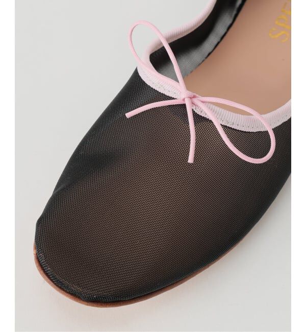 IENA LA BOUCLE「SPELTA/スペルタ 別注メッシュバレエシューズ」|バレエシューズ|