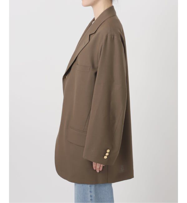 IENA「COUTURE D'ADAM/クチュールドアダム BIG JK Single Blazer Dese 26SS-009」|テーラードジャケット|