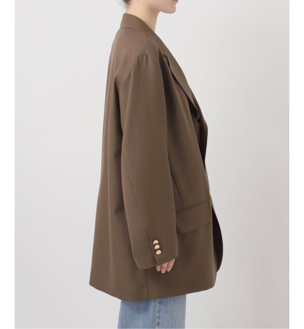 IENA「COUTURE D'ADAM/クチュールドアダム BIG JK Single Blazer Dese 26SS-009」|テーラードジャケット|
