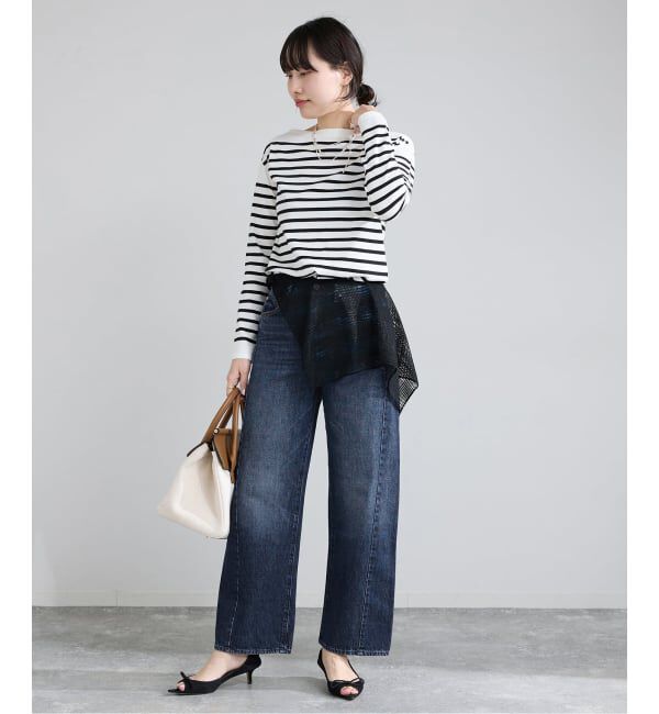 IENA「MOTHER/マザー THE HALF PIPE ANKLE デニムパンツ 10926-544/1396」|デニム|