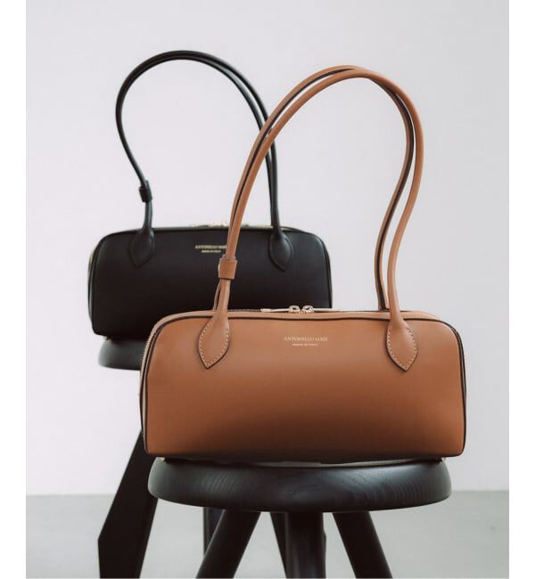 SLOBE IENA「ANTONELLO MASI SLOBE別注 ロングハンドルボストン GABRIELLA」|ボストンバッグ|