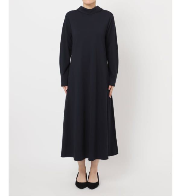 VERMEIL par iena「《追加2》2WAYロールカラーワンピース」|ワンピース|