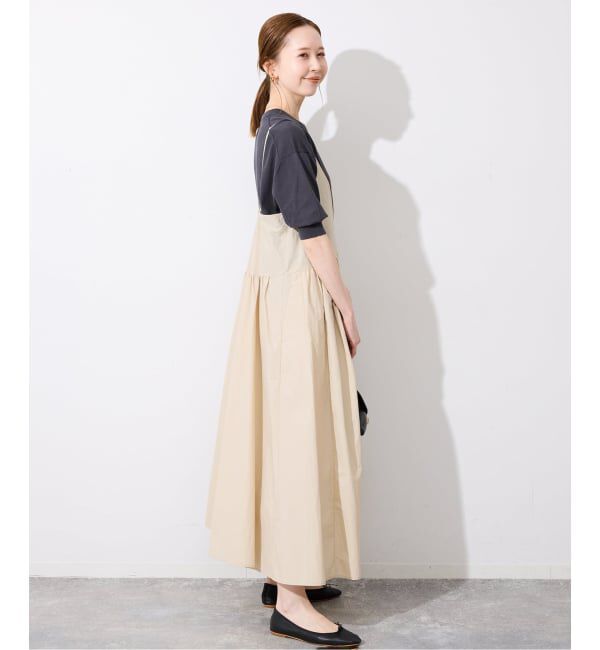 SLOBE IENA「《予約》タフタキャミワンピース」|ワンピース|