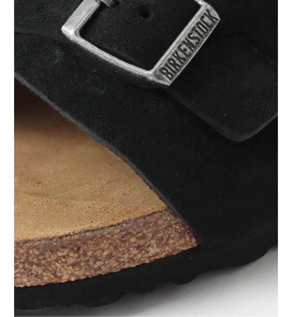 EDIFICE「BIRKENSTOCK (ビルケンシュトック) ZURICH BLACK SUEDE 1025060」|サンダル|