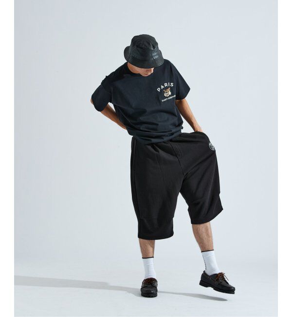 Paris Saint-Germain「【Paris Saint-Germain】カレッジロゴ刺しゅう Tシャツ」|Tシャツ・カットソー|