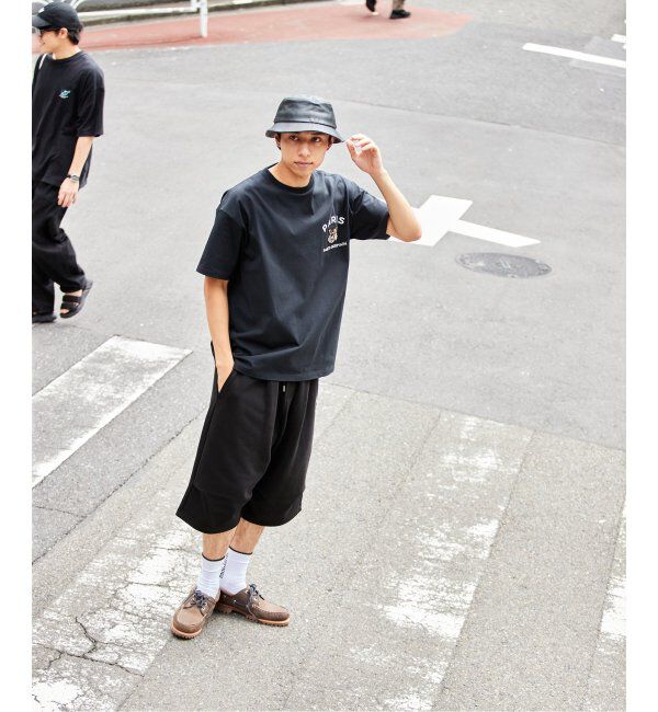 Paris Saint-Germain「【Paris Saint-Germain】カレッジロゴ刺しゅう Tシャツ」|Tシャツ・カットソー|