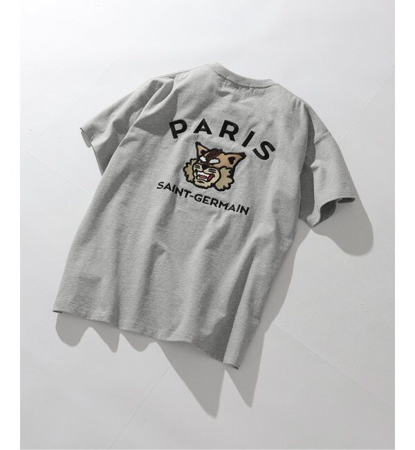 Paris Saint-Germain「【Paris Saint-Germain】カレッジロゴ刺しゅう Tシャツ」|Tシャツ・カットソー|
