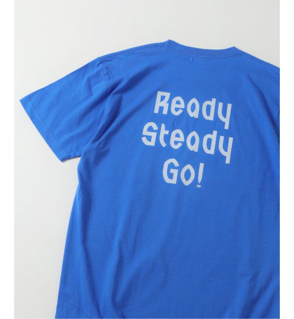 EDIFICE「Ready Steady Go! / レディーステディゴー 別注 プリント Tシャツ」|Tシャツ・カットソー|