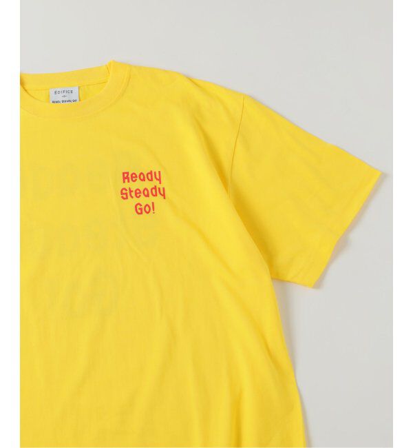 EDIFICE「Ready Steady Go! / レディーステディゴー 別注 プリント Tシャツ」|Tシャツ・カットソー|