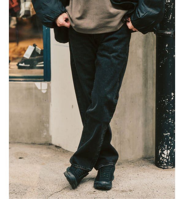 417 EDIFICE「追加 Levi&rsquo;s(リーバイス) 30th 別注 501(R) BLACK L30」|デニム|