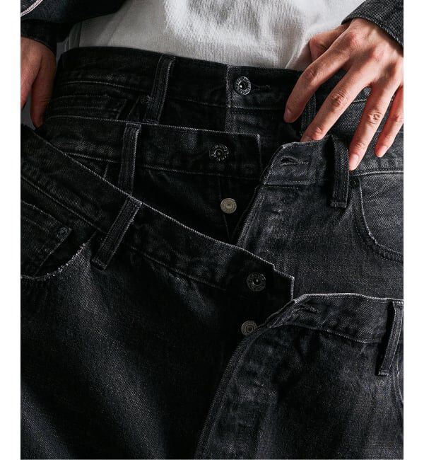417 EDIFICE「追加 Levi&rsquo;s(リーバイス) 30th 別注 501(R) BLACK L30」|デニム|