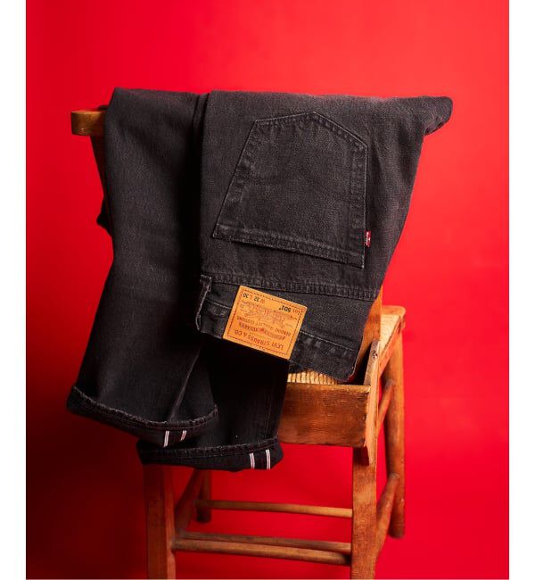 417 EDIFICE「追加 Levi&rsquo;s(リーバイス) 30th 別注 501(R) BLACK L30」|デニム|
