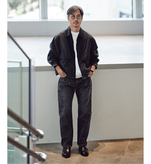 EDIFICE「《再予約》LEVI&rsquo;S(R)/リーバイス(R) 別注 BIG E 501(R) BLACK L28」|デニム|