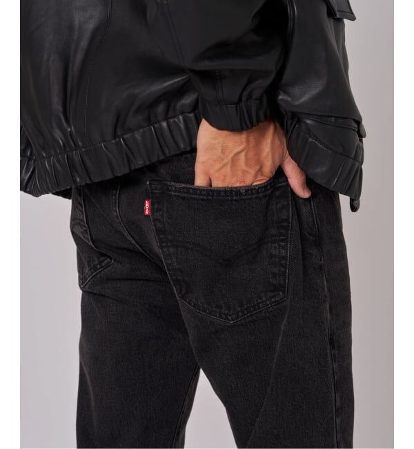EDIFICE「《再予約》LEVI&rsquo;S(R)/リーバイス(R) 別注 BIG E 501(R) BLACK L28」|デニム|