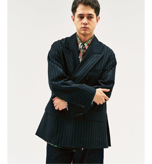 417 EDIFICE「【MOONLIGHT CLOTHING】Wジャケット」|テーラードジャケット|