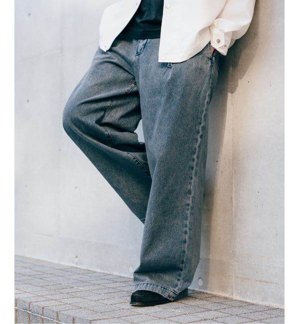 EDIFICE「LE JEAN DE EDIFICE ワイド デニム」|デニム|