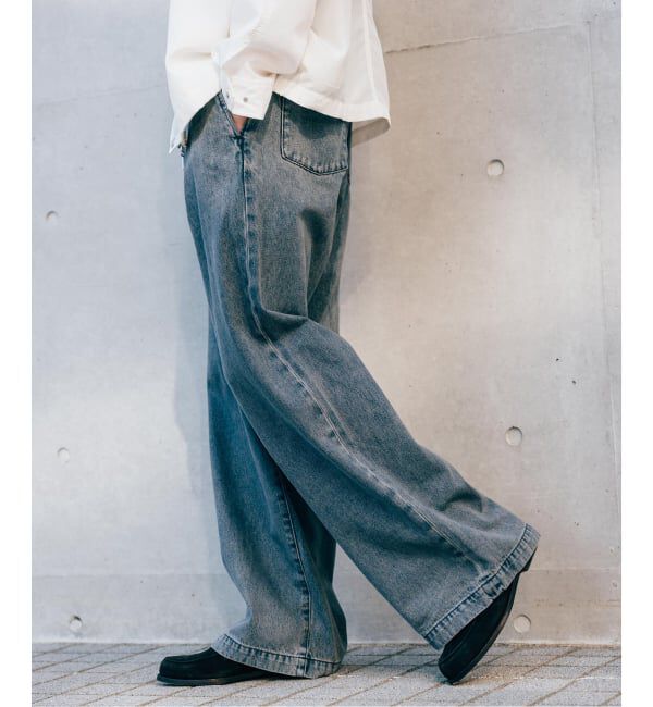 EDIFICE「LE JEAN DE EDIFICE ワイド デニム」|デニム|