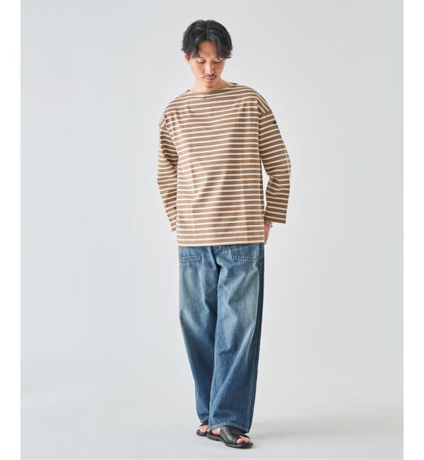 EDIFICE「SAINT JAMES (セントジェームス) 別注 ウエッソン ルーズ ボーダー」|Tシャツ・カットソー|