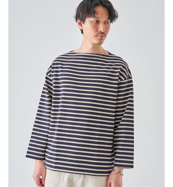 EDIFICE「SAINT JAMES (セントジェームス) 別注 ウエッソン ルーズ ボーダー」|Tシャツ・カットソー|