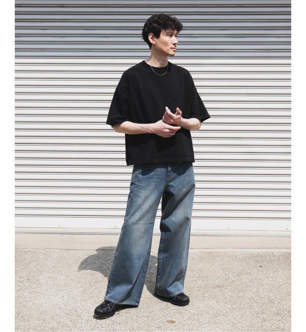 JOURNAL STANDARD「デニム キャノン 5ポケット フェード グレー染」|デニム|