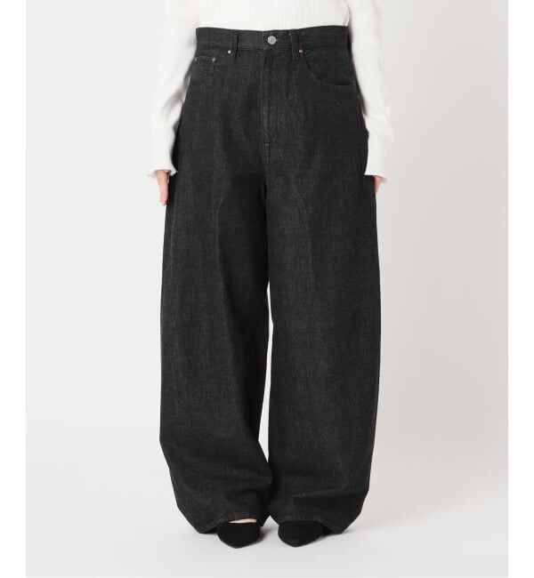 journal standard L'essage「《追加3》ルーズウェービング 3D デニムパンツ」|デニム|