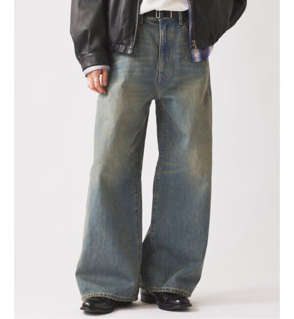 JOURNAL STANDARD relume「スモーキーデニム スーパーワイド エンジニアド パンツ」|デニム|