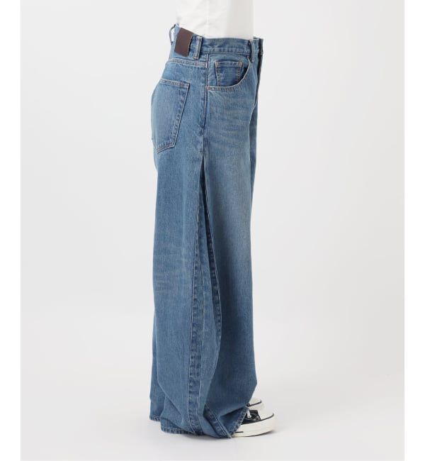 journal standard L'essage「サイドタックデニムパンツ」|デニム|