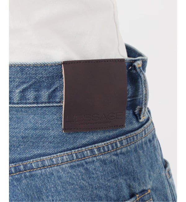 journal standard L'essage「サイドタックデニムパンツ」|デニム|