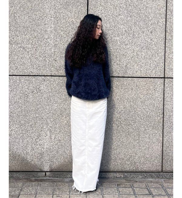 Oriens JOURNAL STANDARD「《追加予約》セルフカットロングデニムスカート」|スカート|