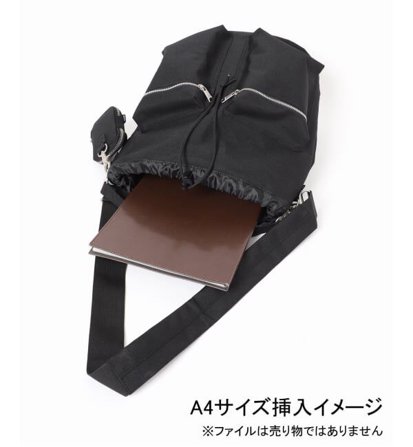 JOURNAL STANDARD relume「PACKING / パッキング 別注 2WAY ドローストリング ショルダーバッグ」|ショルダー・メッセンジャー|