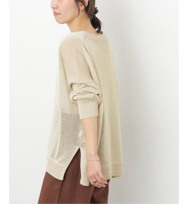 JOURNAL STANDARD relume「《追加予約 / 新色》PEリネンルーズVカーディガン」|カーディガン|