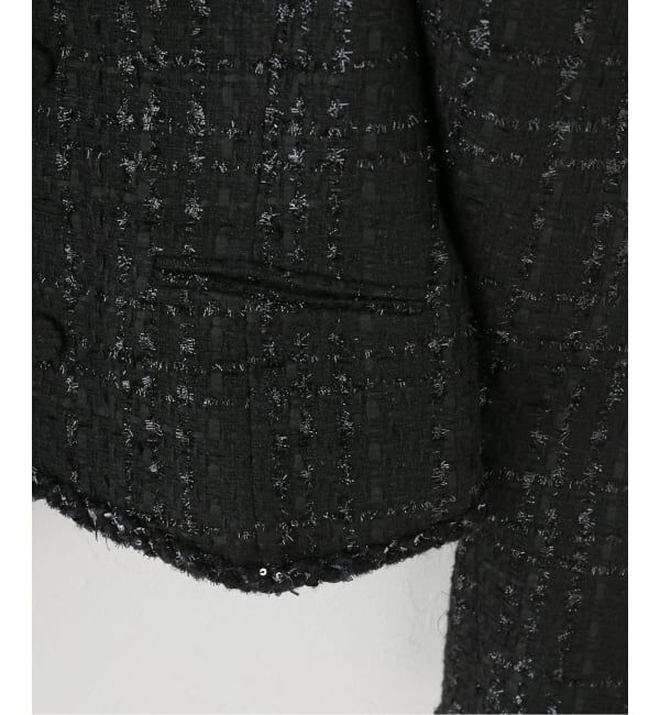 JOURNAL STANDARD「【VIVIANO / ヴィヴィアーノ】 TWEED COL MONTANT JACKET」|テーラードジャケット|