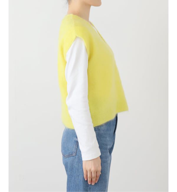 FRAMeWORK「enrica/エンリカ カシミヤシャギーベスト」|ベスト・ジレ|