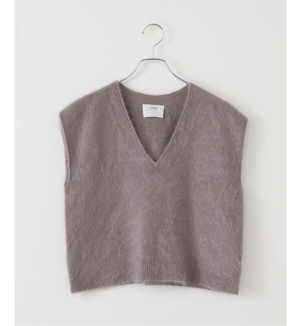 FRAMeWORK「enrica/エンリカ カシミヤシャギーベスト」|ベスト・ジレ|