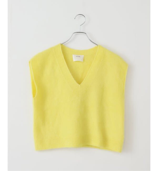 FRAMeWORK「enrica/エンリカ カシミヤシャギーベスト」|ベスト・ジレ|