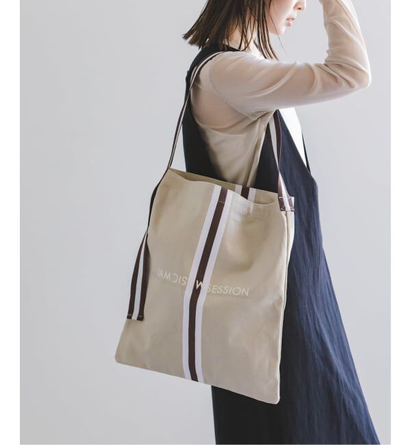 NOBLE「《追加3・WEB限定》N.Jam/エヌジャム トート Small(ベージュ・グリーン・レッド)」|トートバッグ|