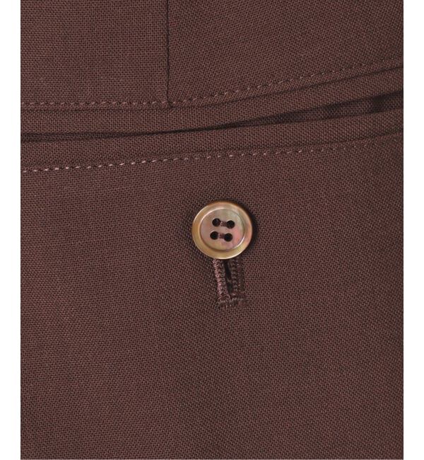 NOBLE「《予約》PROTAGONISTA/プロタゴニスタ ウエストロゴパンツ」|スラックス|