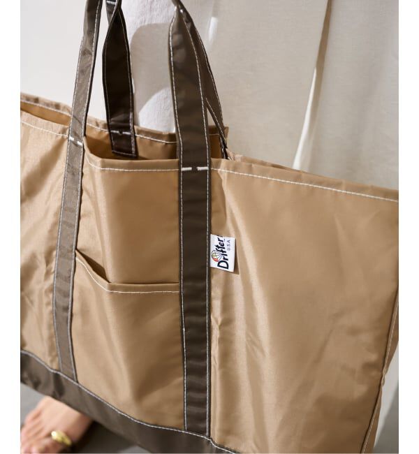 FRAMeWORK「DRIFTER/ドリフター ナイロンTOTEバッグ（ブラウン）」|トートバッグ|