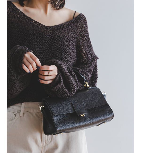 NOBLE「《WEB限定追加予約2》LORISTELLA/ロリステッラ ワンハンドルショルダーバッグ」|ショルダー・メッセンジャー|ブラック